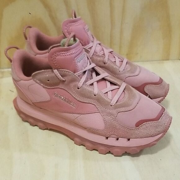 Reebok Classic Leather Cardi Sandy Rose Wmn's size 10 - Picture 1 of 10